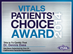 Vitals patient's choice award 2014